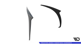 Carbon Fiber Heck Stoßstange Canards passend für Mercedes-AMG GT 63 / 55 / 63 S E Performance C192