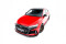 Cup Spoilerlippe Front Ansatz V.3 für Audi RS3 Limousine 8Y Facelift schwarz Hochglanz
