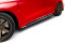 Seitenschweller Ansatz Cup Leisten V.2 für Audi RS3 Limousine 8Y / 8Y Facelift schwarz Hochglanz