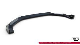Cup Spoilerlippe Front Ansatz V.2 für Audi RS3 Limousine 8Y Facelift schwarz Hochglanz