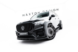 Cup Spoilerlippe Front Ansatz für Mercedes-Benz GLS AMG-Line X167 Facelift schwarz Hochglanz