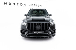 Cup Spoilerlippe Front Ansatz passend für Mercedes-Benz GLS AMG-Line X167 Facelift schwarz Hochglanz