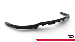 Mittlerer Cup Diffusor DTM Look Heck Ansatz für Mercedes-Benz GLS AMG-Line X167 Facelift schwarz Hochglanz