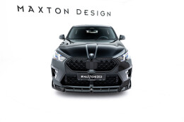 Cup Spoilerlippe Front Ansatz für BMW X2 M-Paket U10 schwarz Hochglanz
