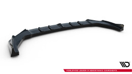 Cup Spoilerlippe Front Ansatz für BMW X2 M-Paket U10 schwarz Hochglanz