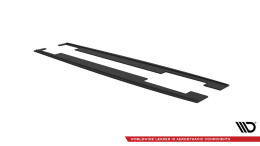 Street Pro Seitenschweller Ansatz Cup Leisten für Audi A7 RS7 Look C7
