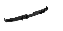 Street Pro Heckschürze für Renault Megane RS Mk4 schwarz