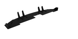 Street Pro Heckschürze für Renault Megane RS Mk4 schwarz