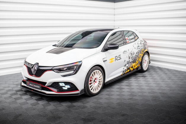 Street Pro Seitenschweller Ansatz Cup Leisten für Renault Megane RS Mk4