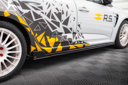 Street Pro Seitenschweller Ansatz Cup Leisten für Renault Megane RS Mk4