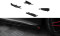 Seitenschweller Flaps für Audi A7 RS7 Look C7 schwarz Hochglanz