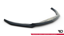 Cup Spoilerlippe Front Ansatz V.4 für Mercedes-AMG CLA 45 Aero C118 schwarz Hochglanz