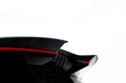 Heck Spoiler Aufsatz Abrisskante für Forthing T-Five Mk1 schwarz Hochglanz