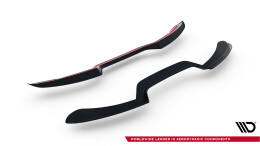 Heck Spoiler Aufsatz Abrisskante für Forthing T-Five Mk1 schwarz Hochglanz