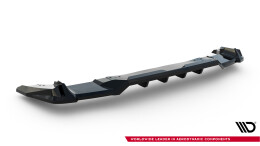 Mittlerer Cup Diffusor DTM Look Heck Ansatz für Forthing T-Five Mk1 schwarz Hochglanz