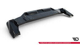 Mittlerer Cup Diffusor DTM Look Heck Ansatz für Forthing T-Five Mk1 schwarz Hochglanz