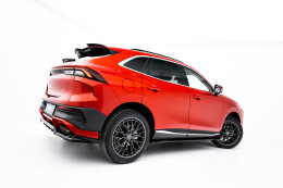 Street+ Seitenschweller Leisten passend für Forthing T-Five Mk1 schwarz Hochglanz