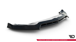 Cup Spoilerlippe Front Ansatz V.3 für Alfa Romeo Stelvio Mk1 schwarz Hochglanz