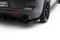 Heck Ansatz Flaps Diffusor V.2 für Alfa Romeo Stelvio Mk1 schwarz Hochglanz