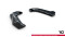 Heck Ansatz Flaps Diffusor V.2 passend für Alfa Romeo Stelvio Mk1 schwarz Hochglanz