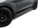 Seitenschweller Ansatz Cup Leisten V.2 passend für Alfa Romeo Stelvio Mk1 schwarz Hochglanz