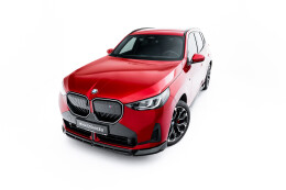 Cup Spoilerlippe Front Ansatz für BMW X3 M-Paket G45 schwarz Hochglanz