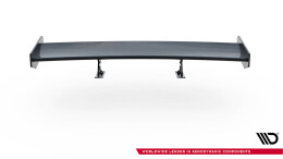 Carbon Heck Spoiler Heckflügel Standfuß Innen + LED passend für Alfa Romeo Giulia Quadrifoglio