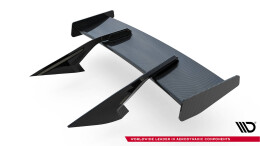 Carbon Heck Spoiler Heckflügel Standfuß Innen  für Chevrolet Corvette C8
