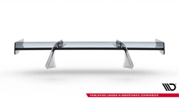 Carbon Heck Spoiler Heckflügel Standfuß Innen  für Chevrolet Corvette C8