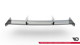 Carbon Heck Spoiler Heckflügel Standfuß Innen passend für Chevrolet Corvette C8