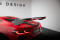 Carbon Heck Spoiler Heckflügel Standfuß Innen + LED für Chevrolet Corvette C8