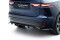 Mittlerer Cup Diffusor DTM Look Heck Ansatz für Jaguar F-Pace R-Sport Mk1 Facelift schwarz Hochglanz