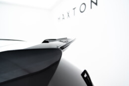 Heck Spoiler Aufsatz Abrisskante passend für Mercedes GLA 45 AMG X156 FL schwarz Hochglanz