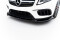 Cup Spoilerlippe Front Ansatz für Mercedes-Benz GLA 45 AMG X156 Facelift schwarz Hochglanz
