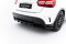 Mittlerer Cup Diffusor DTM Look Heck Ansatz für Mercedes-Benz GLA 45 AMG X156 Facelift schwarz Hochglanz