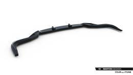 Cup Spoilerlippe Front Ansatz für Lexus IS F-Sport Mk2 (XE20) Facelift schwarz Hochglanz