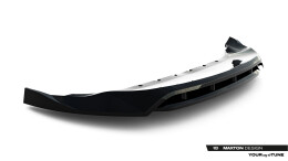 Cup Spoilerlippe Front Ansatz für Ford Kuga ST-Line Mk2 Facelift schwarz Hochglanz