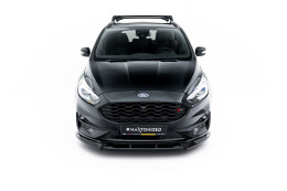 Cup Spoilerlippe Front Ansatz für Ford S-Max ST-Line Mk2 Facelift schwarz Hochglanz