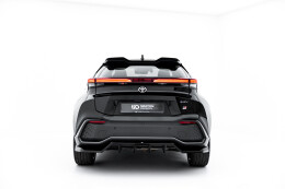 Heck Spoiler Aufsatz Abrisskante für Toyota C-HR Mk2 schwarz Hochglanz