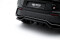 Mittlerer Cup Diffusor DTM Look Heck Ansatz für Toyota C-HR Mk2 schwarz Hochglanz