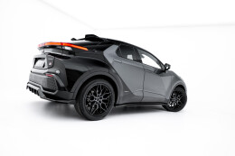 Seitenschweller Ansatz Cup Leisten für Toyota C-HR Mk2 schwarz Hochglanz