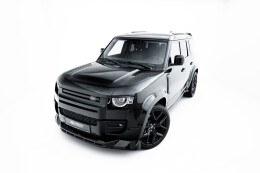 Cup Spoilerlippe Front Ansatz für Land Rover Defender Mk4 schwarz Hochglanz