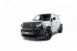 Cup Spoilerlippe Front Ansatz für Land Rover Defender Mk4 schwarz Hochglanz