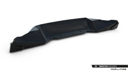 Cup Spoilerlippe Front Ansatz für Land Rover Defender Mk4 schwarz Hochglanz
