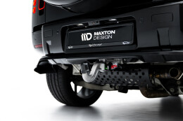 Mittlerer Cup Diffusor DTM Look Heck Ansatz für Land Rover Defender Mk4 schwarz Hochglanz
