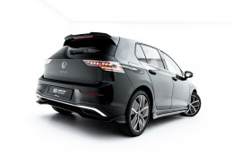 Heckansatz VW Golf Mk8 Facelift schwarz Hochglanz