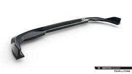 Street+ Mittlerer Diffusor Heck Ansatz passend für VW Golf Mk8 FL schwarz Hochglanz