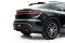 Mittlerer Cup Diffusor DTM Look Heck Ansatz für Porsche Macan EV Mk1 schwarz Hochglanz