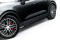 Seitenschweller Ansatz Cup Leisten für Porsche Macan EV Mk1 schwarz Hochglanz