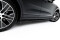 Seitenschweller Ansatz Cup Leisten für Porsche Macan EV Mk1 schwarz Hochglanz